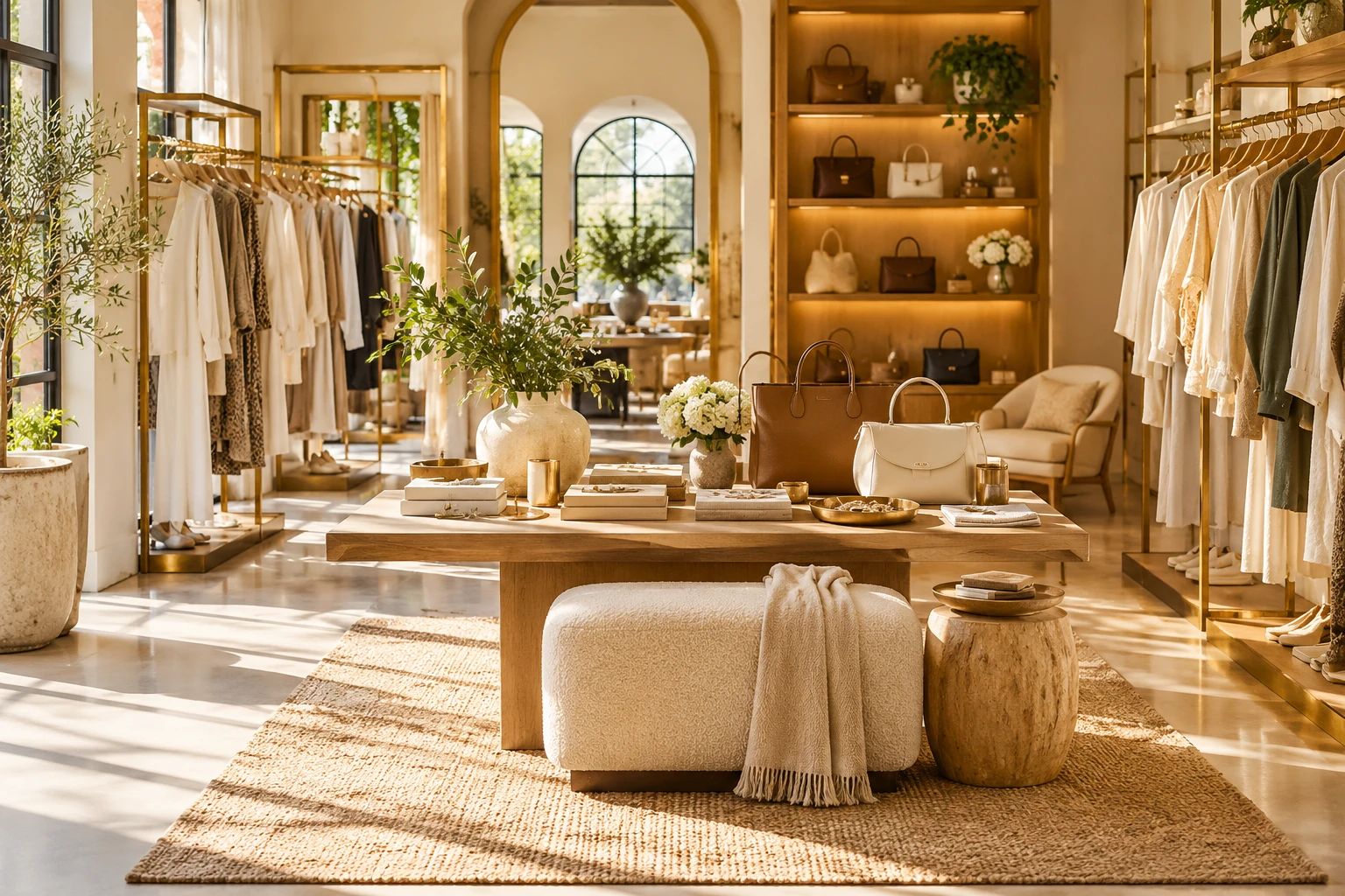 A retail business with its own branded customer experience