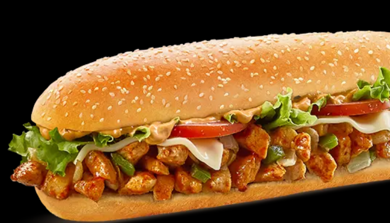 CHICKEN MAQLAL SANDWICH