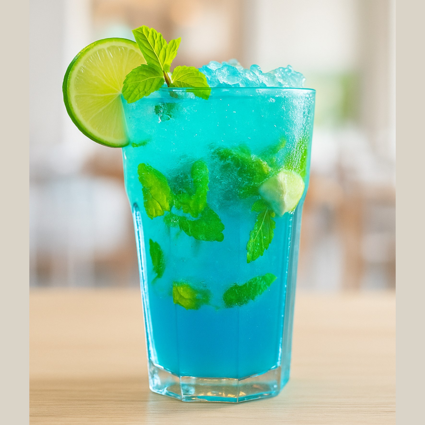 Blue Lagoon Mojito
