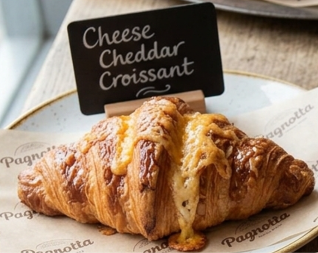Cheese cheddar croissant