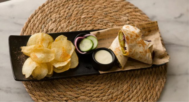 Falafel sandwich