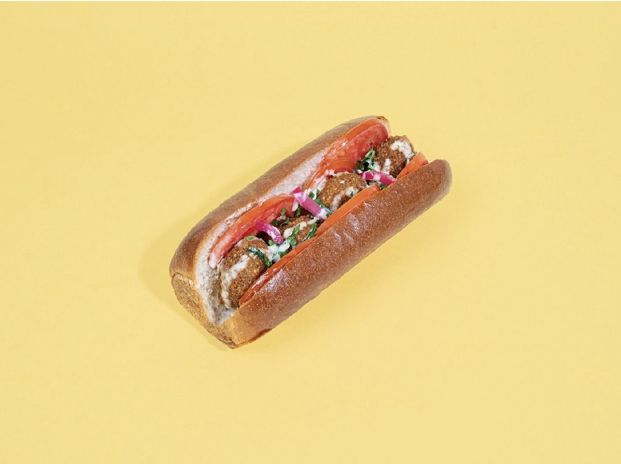 Falafel Brioche