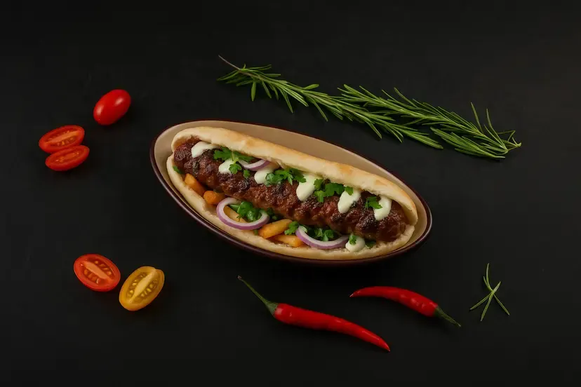 Iraqi Bread Sandwich